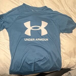 Under Armour Men's Blue Short Sleeve Tee